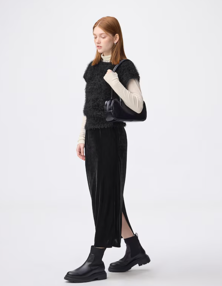 GU Velvet Ana Maxi Skirt Z+E (Pre-order)