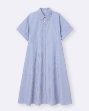 Load image into Gallery viewer, GU Flared Shirt Dress

