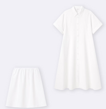 Load image into Gallery viewer, GU Flared Shirt Dress
