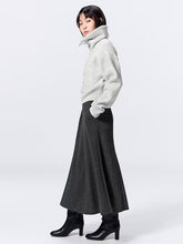 Load image into Gallery viewer, GU Brushed Rib Flare Skirt Z+E
