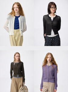 GU Sheer Cardigan (Pre-order)