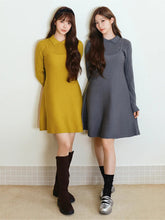 Load image into Gallery viewer, GU Two-piece Knit Mini Dress by rokh
