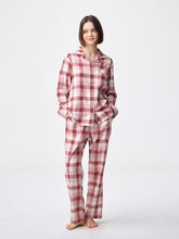 Load image into Gallery viewer, GU Flannel Pajamas - Checkered  (long sleeves &amp; long pants)
