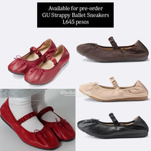 Load image into Gallery viewer, GU Strappy Ballet Sneakers (Pre-order)
