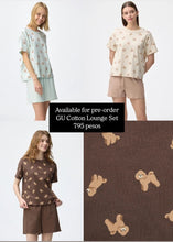 Load image into Gallery viewer, GU Cotton Color Lounge Set (Dog)
