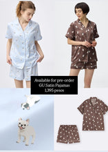 Load image into Gallery viewer, GU Satin pajamas (dog)
