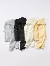 Load image into Gallery viewer, GU Puff Sweat Full Zip Hoodie (Pre-Order)
