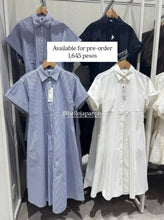 Load image into Gallery viewer, GU Flared Shirt Dress

