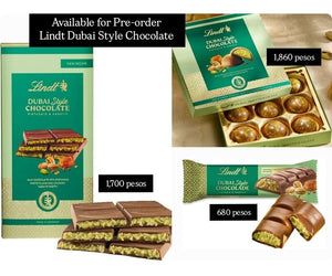 Lindt Dubai Style Chocolate (Pre-order)