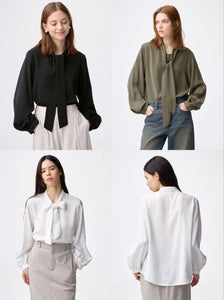 GU Bowtie Blouse Z (Pre-order)