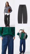 Load image into Gallery viewer, GU Denim Sweat Barrel Leg Pants Q (Pre-order)
