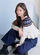 Load image into Gallery viewer, GU Peplum Knit Pullover by rokh
