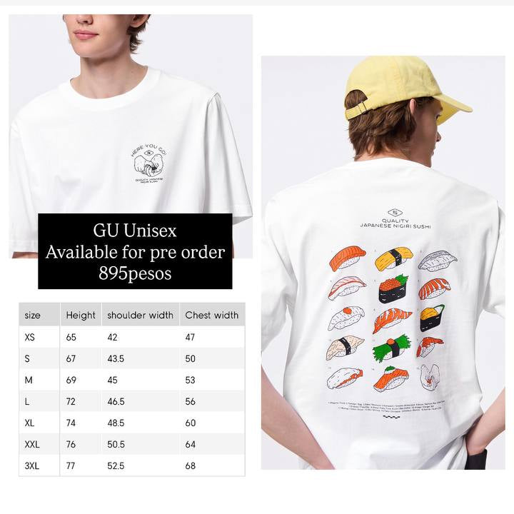 GU Graphic T OMIYAGE (Yunosuke) + X