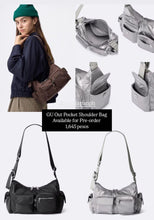 Load image into Gallery viewer, GU Out Pocket Shoulder Bag+E
