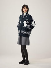 Load image into Gallery viewer, GU Full-zip Knit Jacket by rokh (Unisex)
