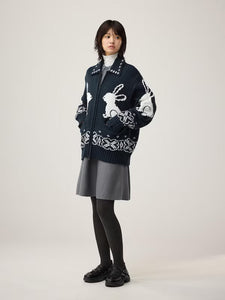 GU Full-zip Knit Jacket by rokh (Unisex)