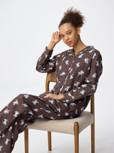 Load image into Gallery viewer, GU Flannel Pajamas -Rabbit (long sleeves &amp; long pants)
