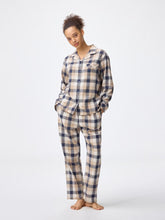 Load image into Gallery viewer, GU Flannel Pajamas - Checkered  (long sleeves &amp; long pants)
