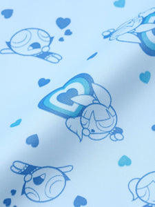 GU Satin Pajamas (Long Sleeves & Pants) THE POWERPUFF GIRLS (Pre-order)