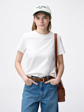 Load image into Gallery viewer, GU Cotton Smooth Crew Neck T-shirt
