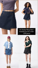 Load image into Gallery viewer, GU Denim Wrap Skort (Pre-order)
