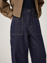 Load image into Gallery viewer, GU Barrel Leg Painter Jeans / Pants by rokh (Unisex)
