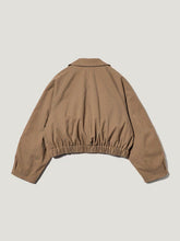 Load image into Gallery viewer, Short Trench Check Coat by rokh
