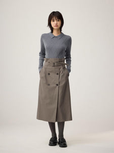 GU Trench Skirt by rokh