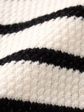 Load image into Gallery viewer, GU Tweedy Knit Striped Cardigan
