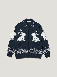 GU Full-zip Knit Jacket by rokh (Unisex)