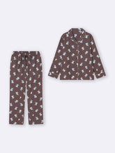 Load image into Gallery viewer, GU Flannel Pajamas -Rabbit (long sleeves &amp; long pants)
