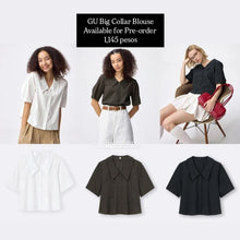 Load image into Gallery viewer, GU Big Collar Blouse (Pre-Order)
