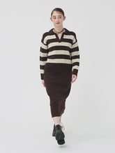 Load and play video in Gallery viewer, GU Puffy Touch Skipper Border Sweater
