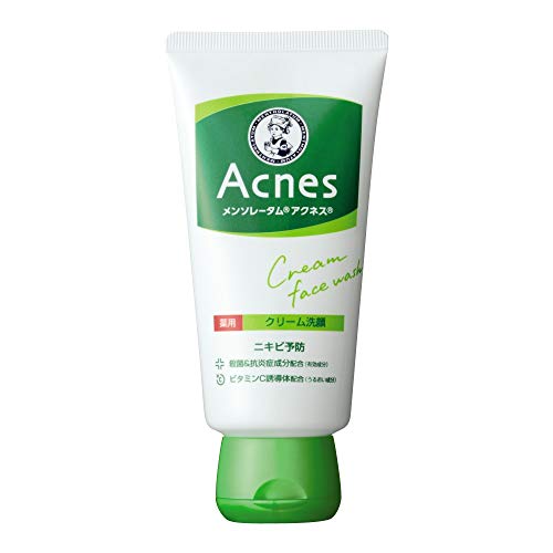 Rohto Acnes Cream Face Wash 130g