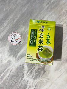 Itoen Green Tea with Roasted Rice and Matcha Tea Bag Oi Ocha 20pcs ON HAND