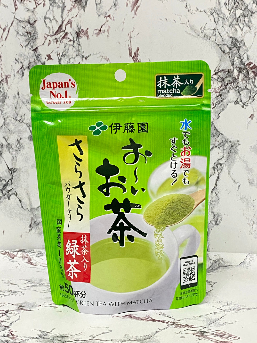 Itoen Instant green tea with matcha