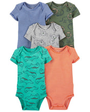 Load image into Gallery viewer, Carter&#39;s 5-Pack Short-Sleeve Bodysuits Koala
