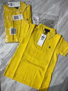 Ralph Lauren Cotton Mesh Polo Shirt Kids