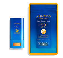 Load image into Gallery viewer, Shiseido Clear Suncare Stick SPF 50+
